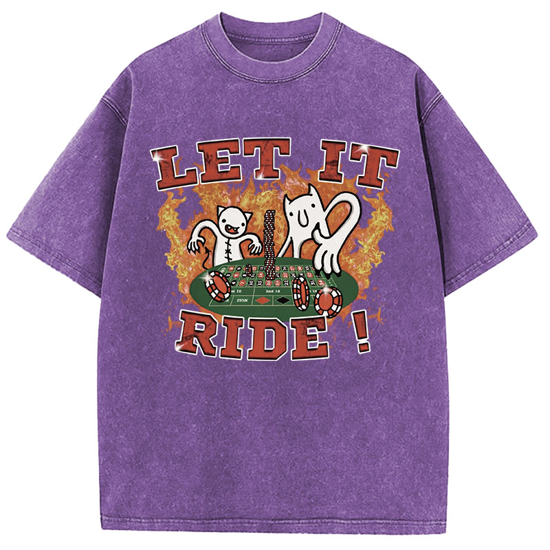 Tokyocanvas Let It Ride Washed T-Shirt