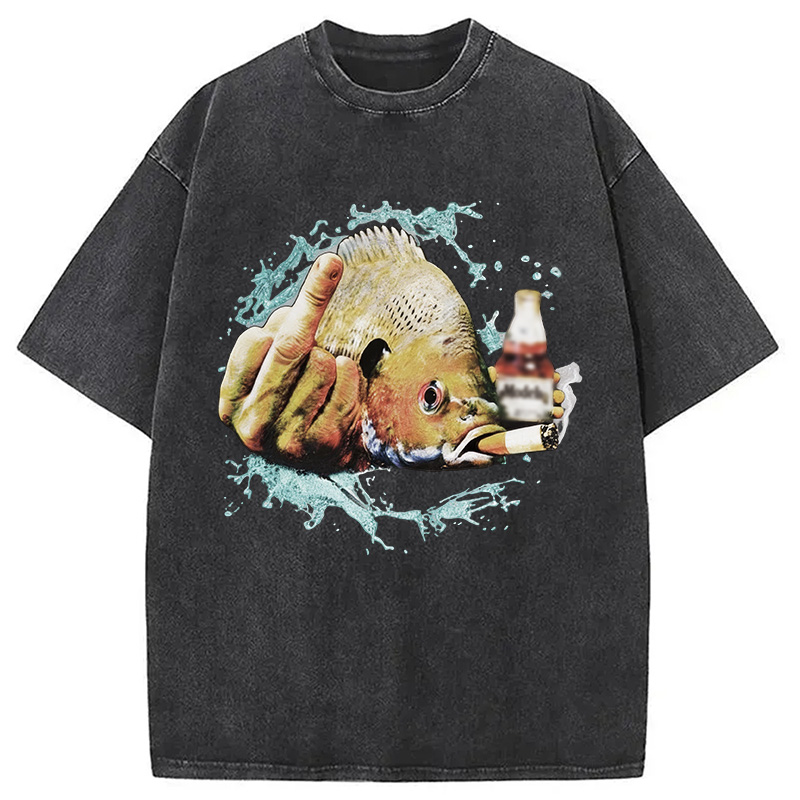 Tokyocanvas Dope Ass Bluegill Washed T-Shirt
