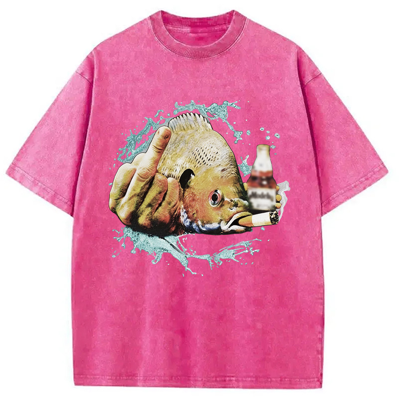 Tokyocanvas Dope Ass Bluegill Washed T-Shirt