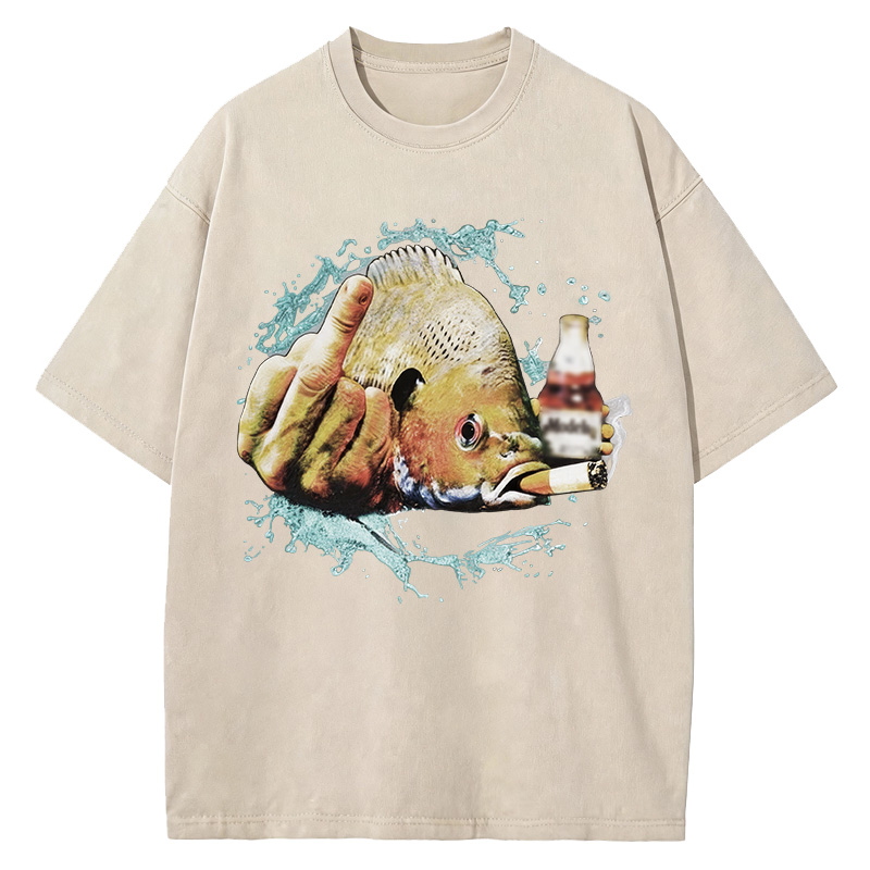 Tokyocanvas Dope Ass Bluegill Washed T-Shirt