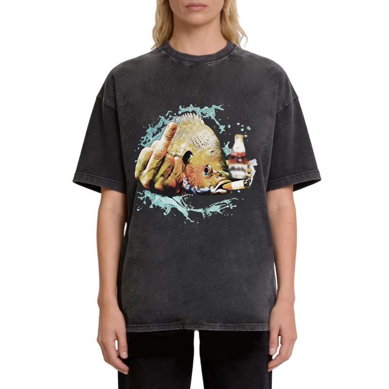 Tokyocanvas Dope Ass Bluegill Washed T-Shirt