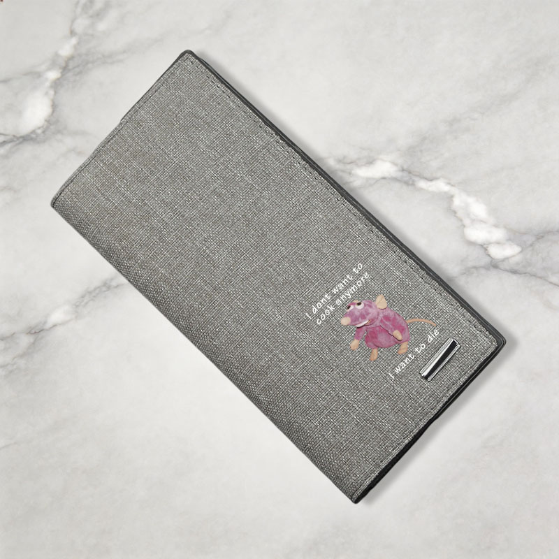 Tokyocanvas I Don't Want To Cook Anymore Canvas Wallet