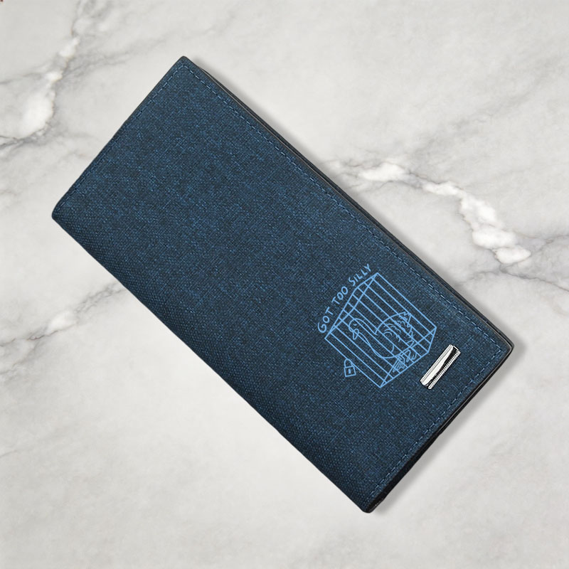 Tokyocanvas Got too silly Funny Canvas Wallet