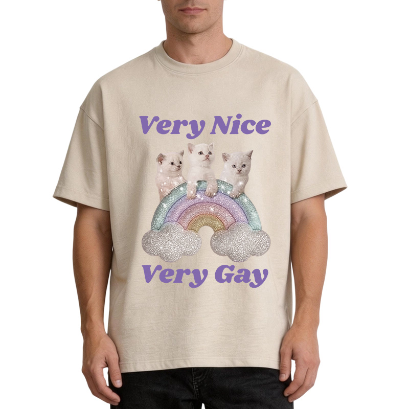 Tokyocanvas Very Nice Very Gay Washed T-Shirt