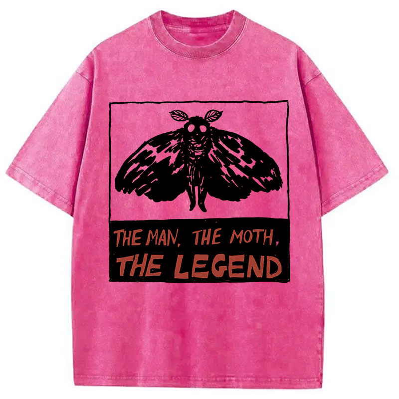 Tokyocanvas The Man The Moth The Legend Washed T-Shirt