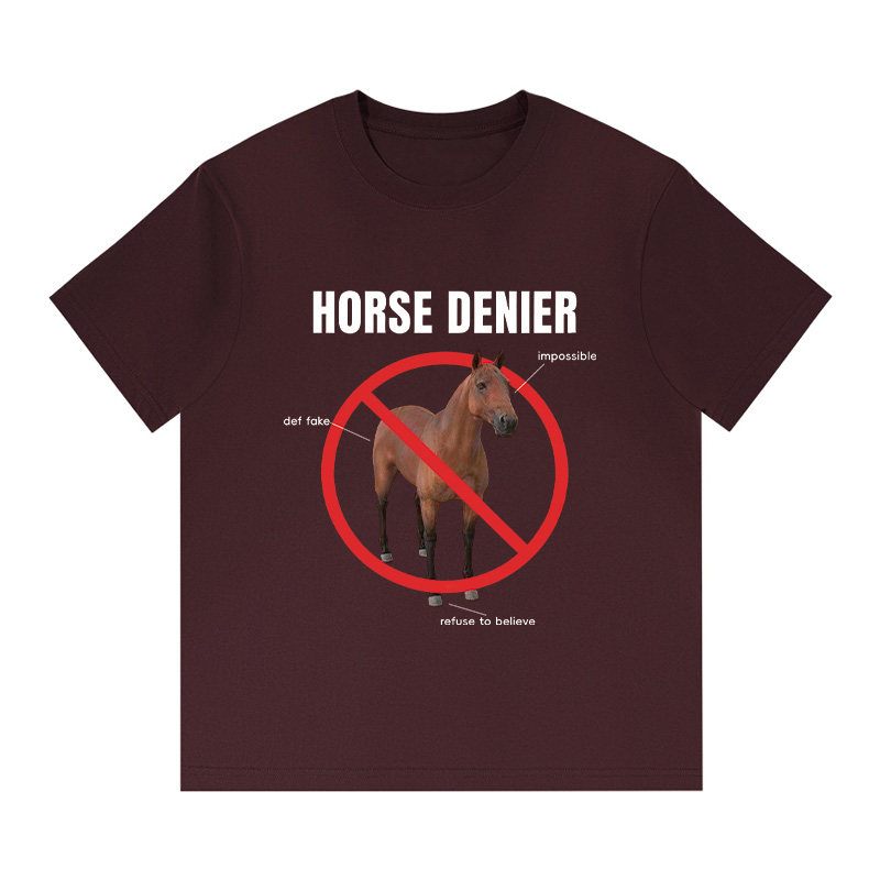 Tokyocanvas Horse Denier Analysis Boxy T-shirt