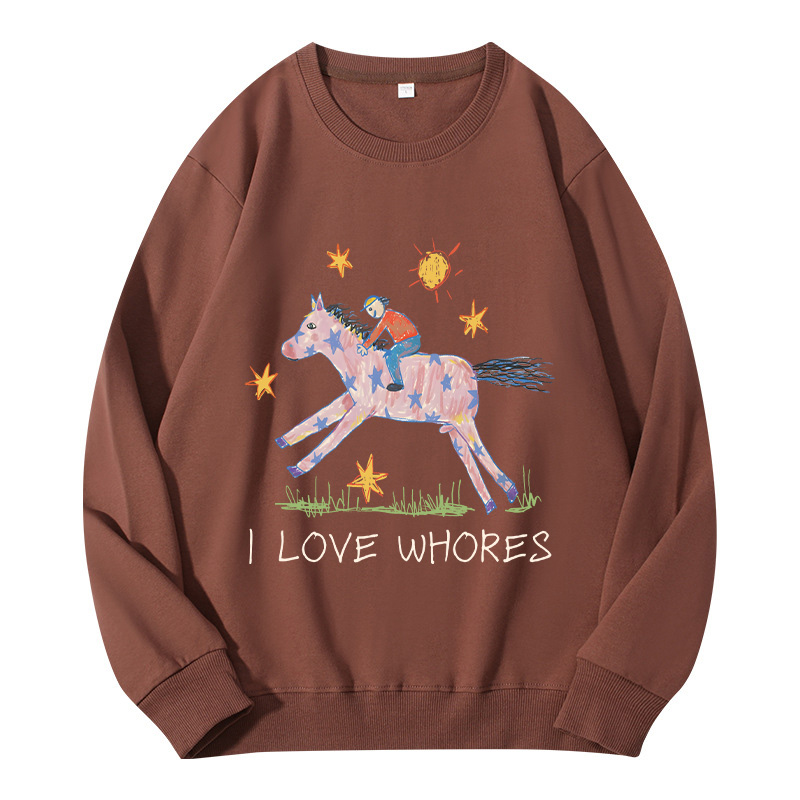 Tokyocanvas I Love Whores Classic Sweatshirt