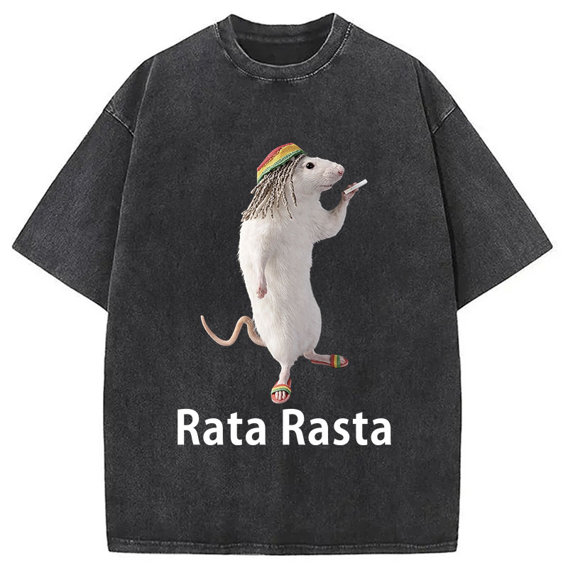 Tokyocanvas Rata Rasta Washed T-Shirt