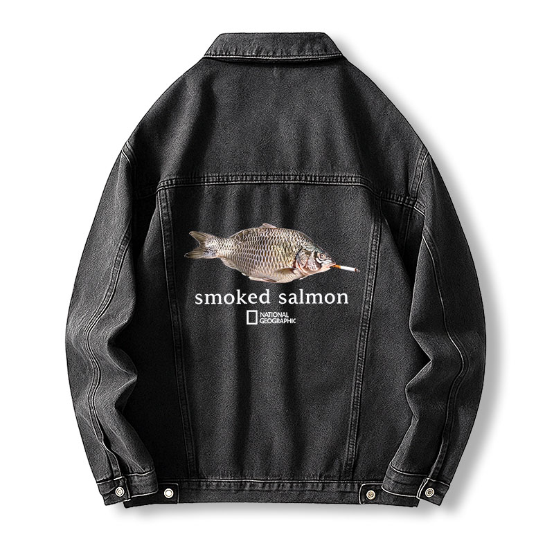 Tokyocanvas Smoked Salmon Jean Jackets
