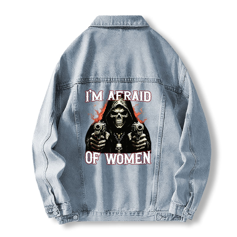 Tokyocanvas I'm Afraid Of Women Jean Jackets