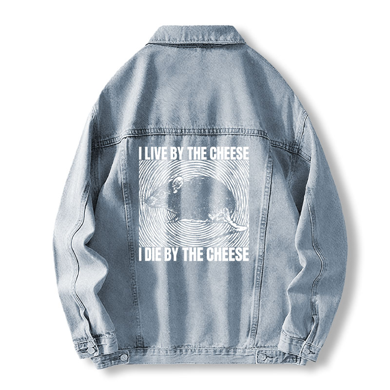 Tokyocanvas I Live By The Cheese Rat Jean Jackets