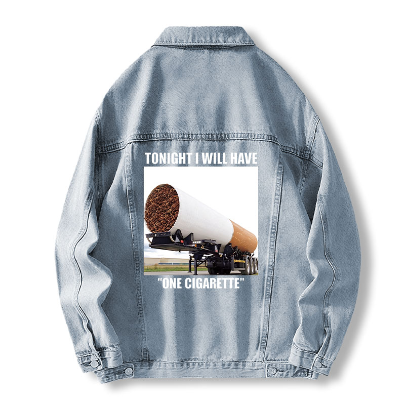 Tokyocanvas Tonight I Will Have One Meme Jean Jackets