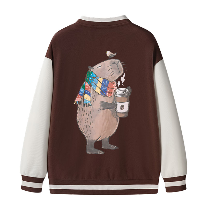 Tokyocanvas Coffeebara Varsity Jacket