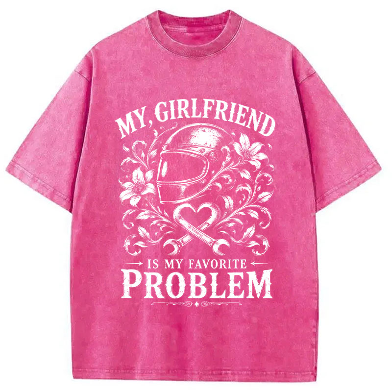 Tokyocanvas Funny Husband Washed T-Shirt