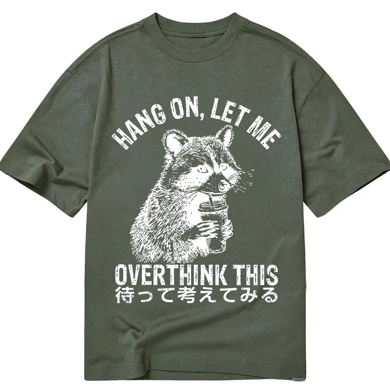 Tokyocanvas Overthink Raccoon Classic T-Shirt