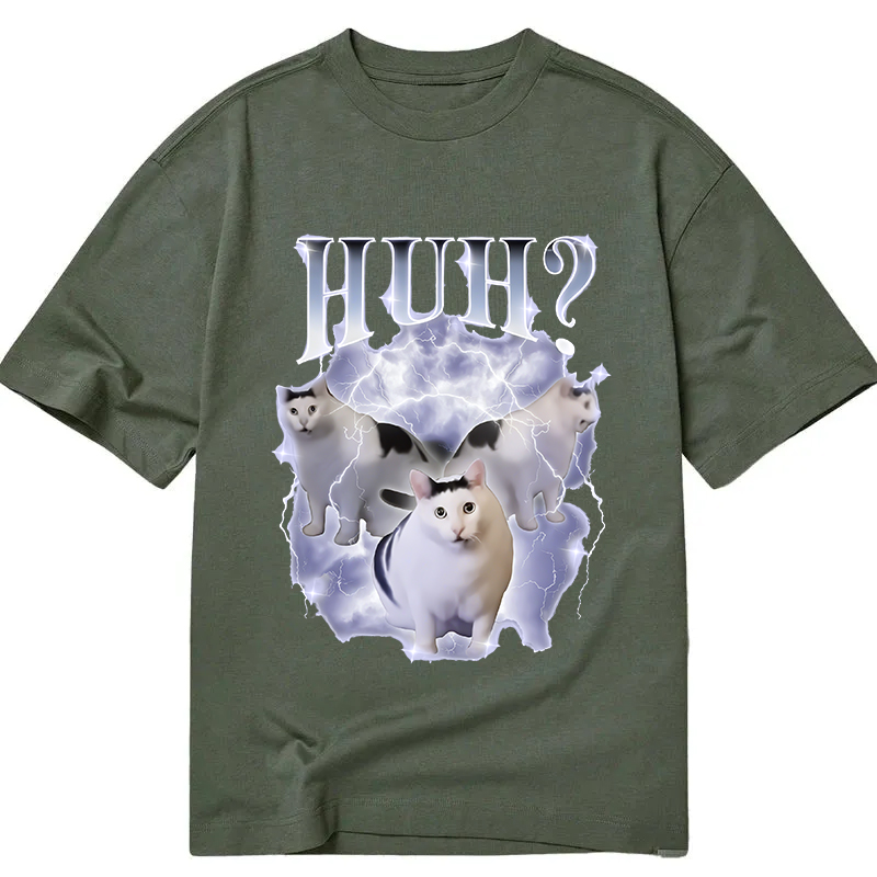 Tokyocanvas Huh Cat Chonky Ben Meme Classic T-Shirt