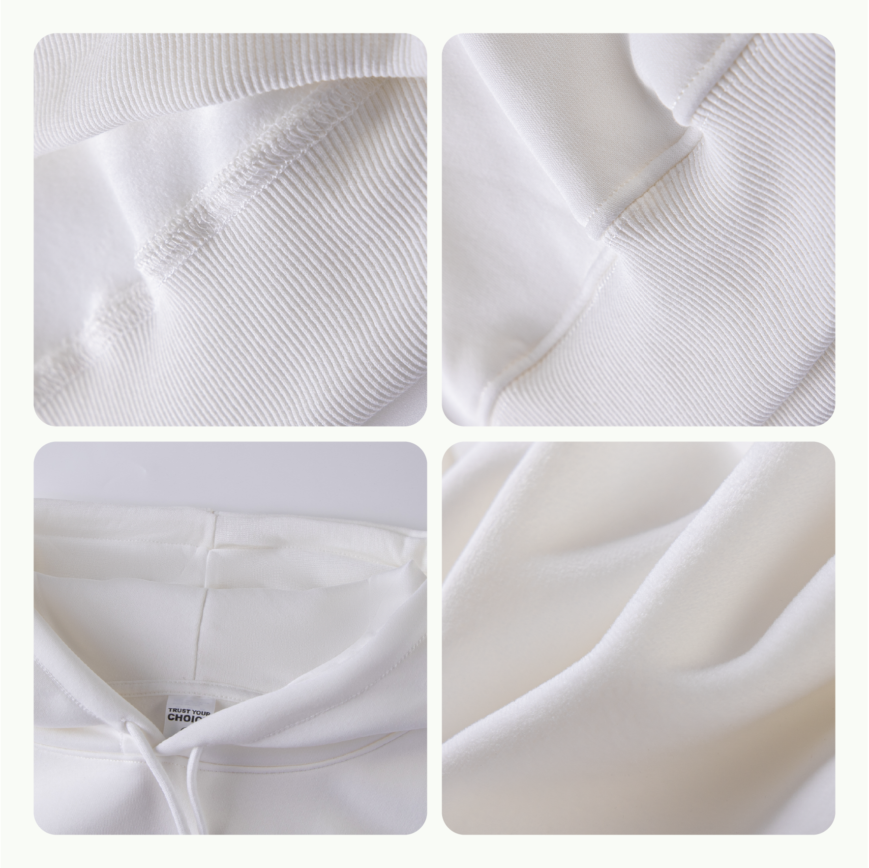 Tokyocanvas Blessing Fleece Lined Hoodie