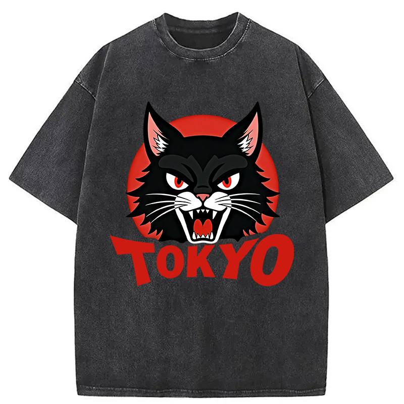 Tokyocanvas Logo Washed T-Shirt