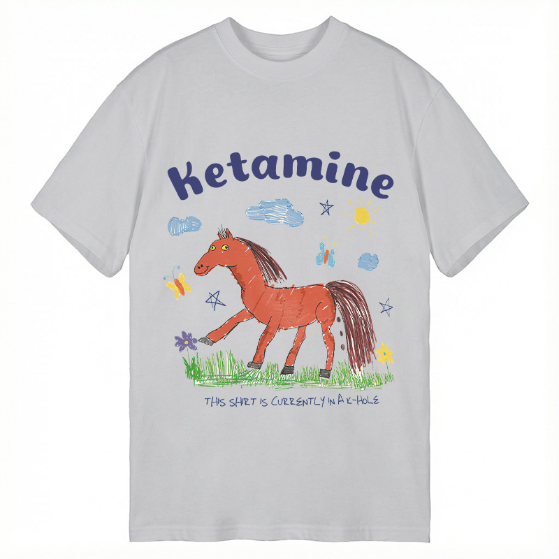 Tokyocanvas I Do Ketamine Classic T-Shirt