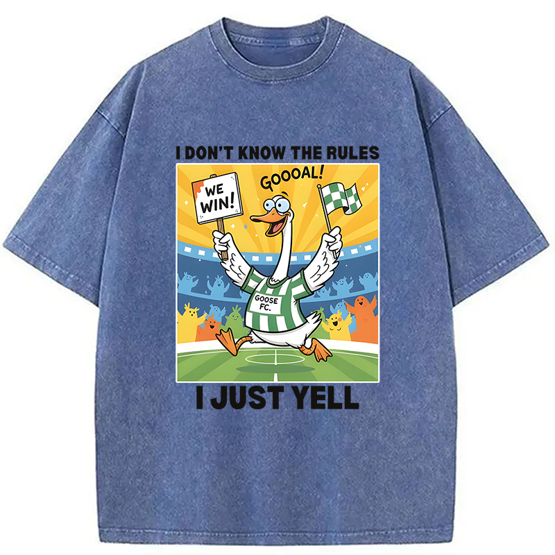 Tokyocanvas I Don't Know the Rules Washed T-Shirt