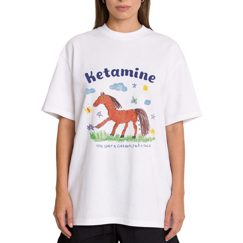 Tokyocanvas I Do Ketamine Classic T-Shirt