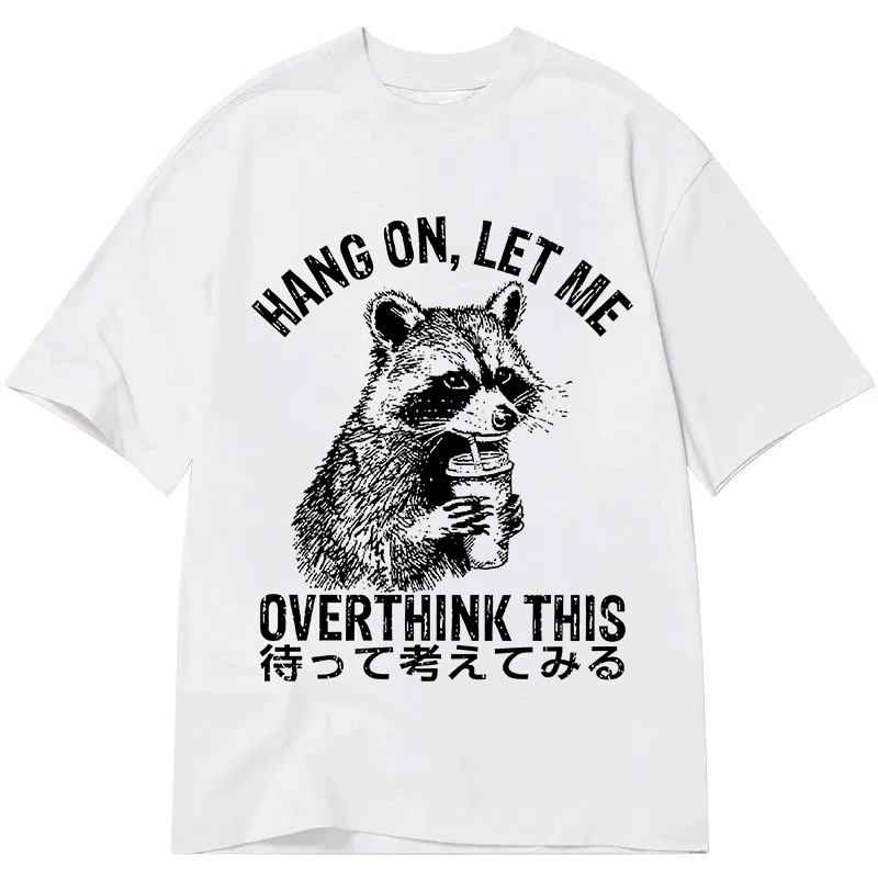 Tokyocanvas Overthink Raccoon Classic T-Shirt