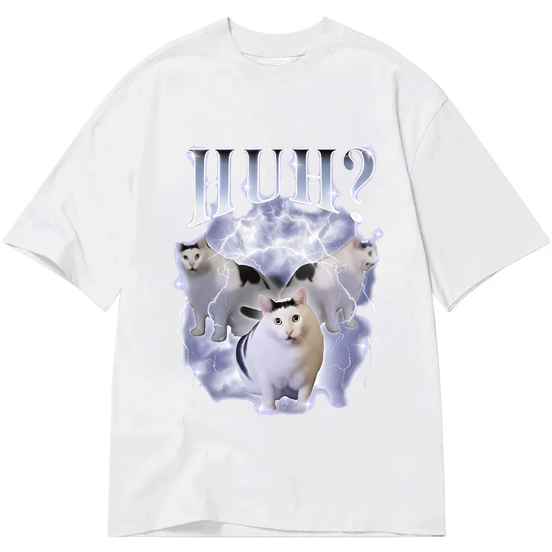 Tokyocanvas Huh Cat Chonky Ben Meme Classic T-Shirt