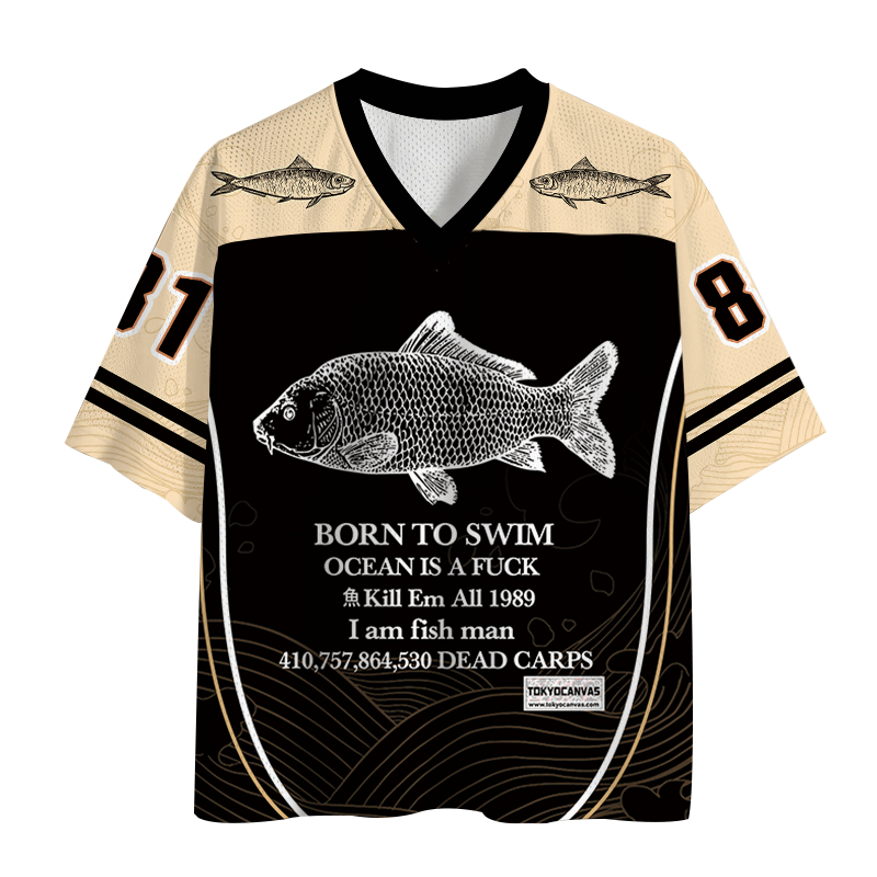 Tokyocanvas Born To Swim Mesh Jersey
