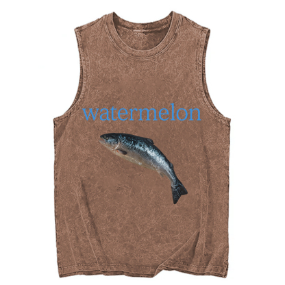 Tokyocanvas Watermelon Fish Washed Tank