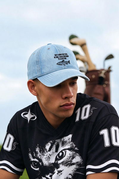 Denim Cap