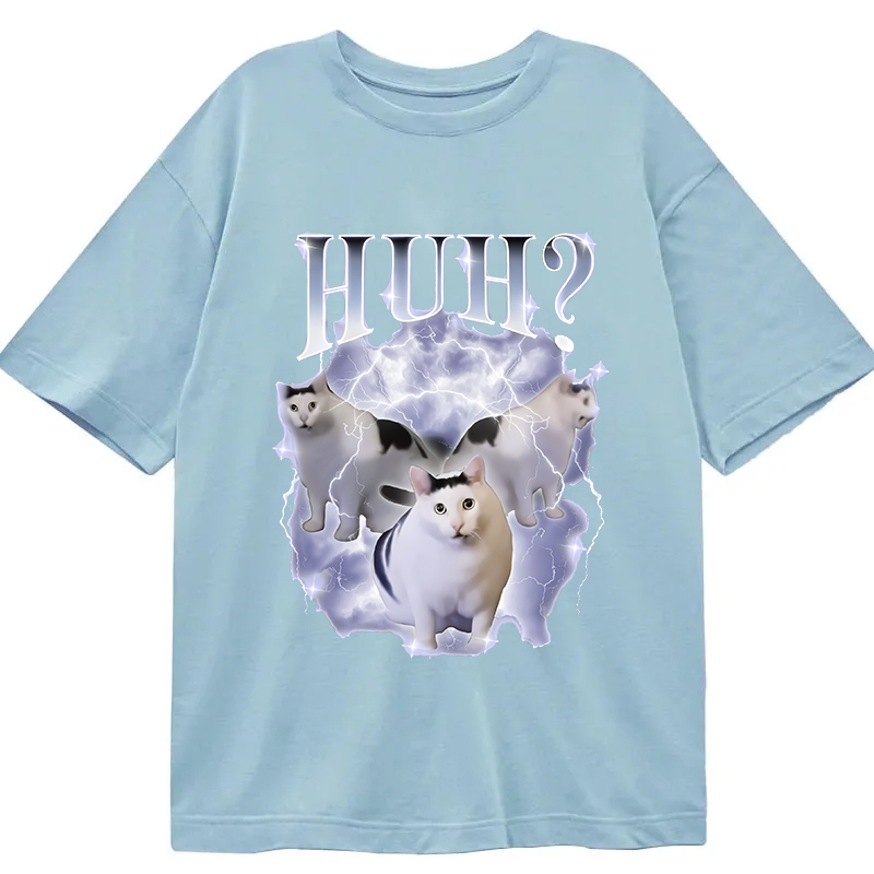 Tokyocanvas Huh Cat Chonky Ben Meme Classic T-Shirt