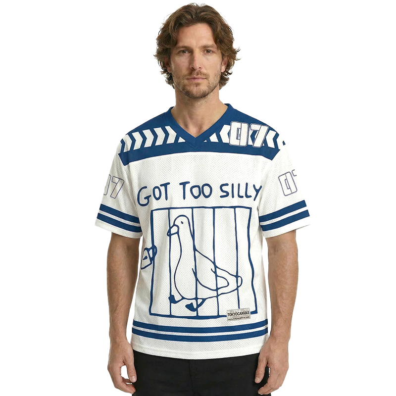 Tokyocanvas Got Too Silly Meme Mesh Jersey
