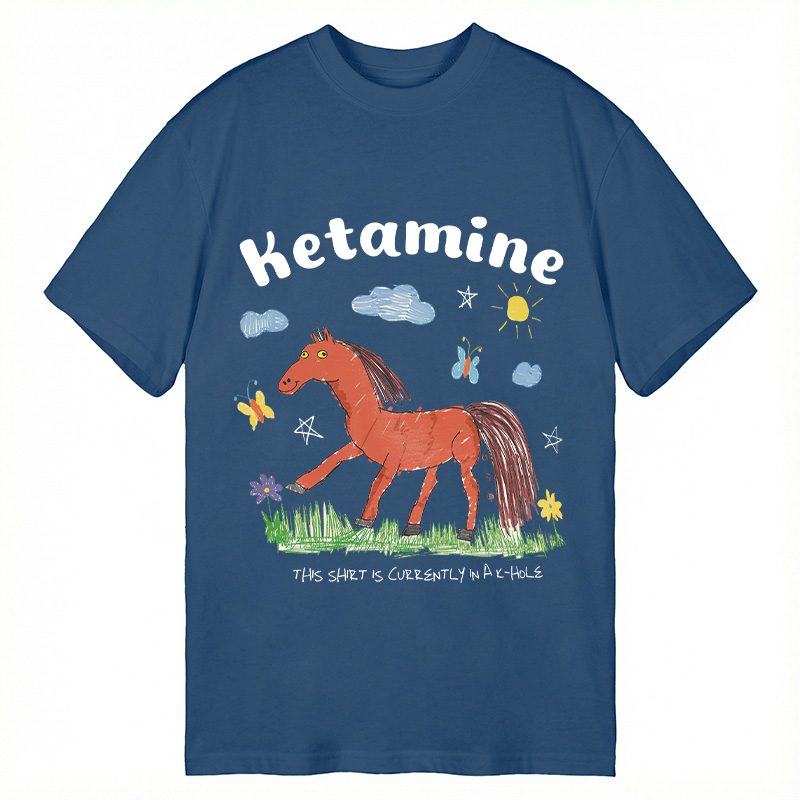 Tokyocanvas I Do Ketamine Classic T-Shirt