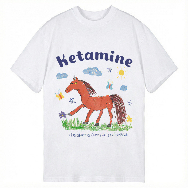 Tokyocanvas I Do Ketamine Classic T-Shirt