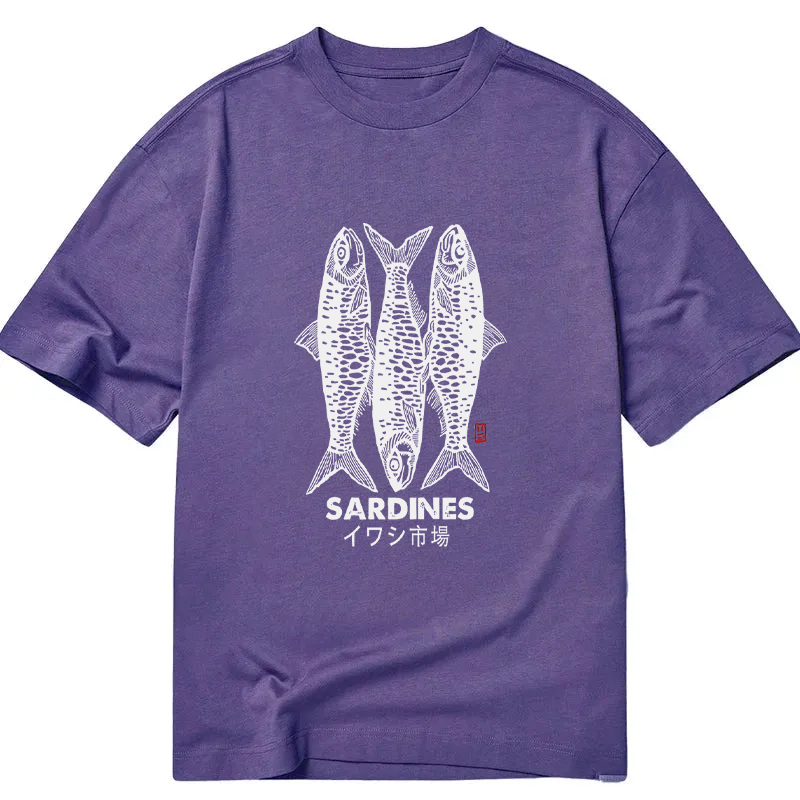 Tokyocanvas Sardines Market Classic T-Shirt