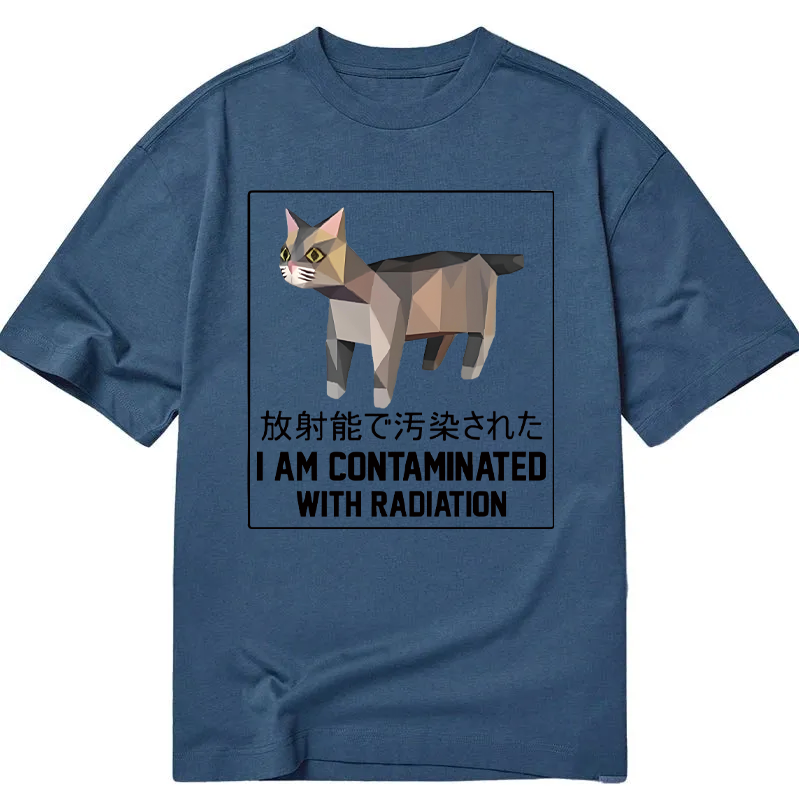 Tokyocanvas I Am Contaminated with Radiation Meme Classic T-Shirt