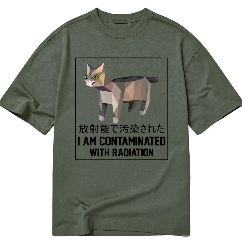 Tokyocanvas I Am Contaminated with Radiation Meme Classic T-Shirt