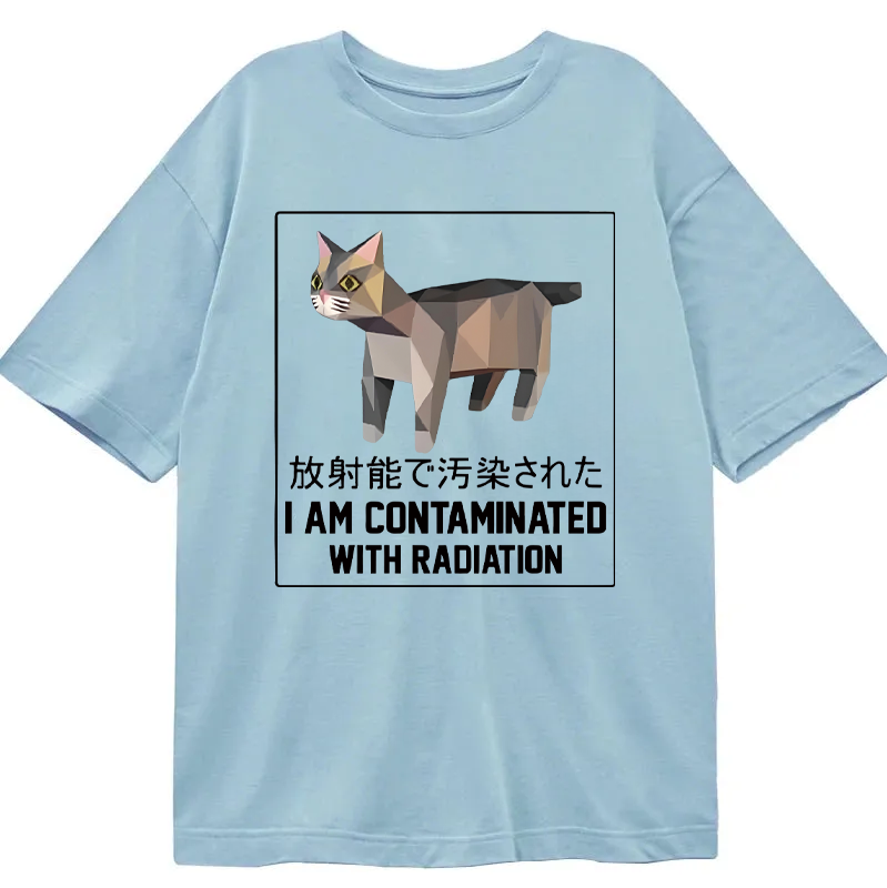 Tokyocanvas I Am Contaminated with Radiation Meme Classic T-Shirt