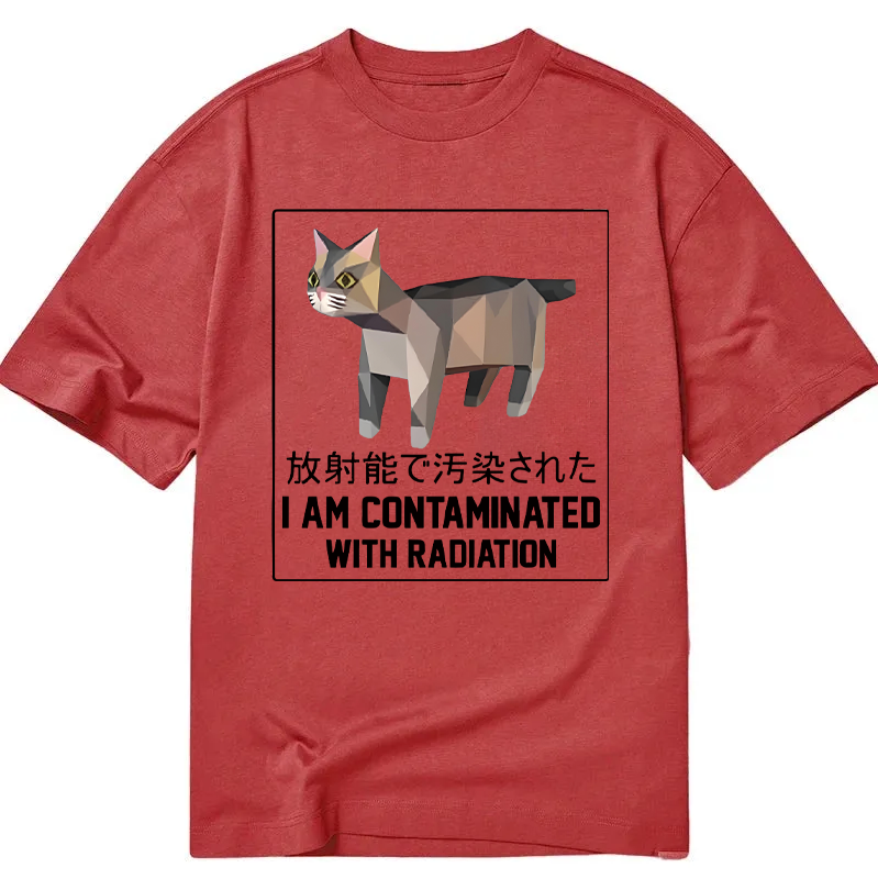 Tokyocanvas I Am Contaminated with Radiation Meme Classic T-Shirt