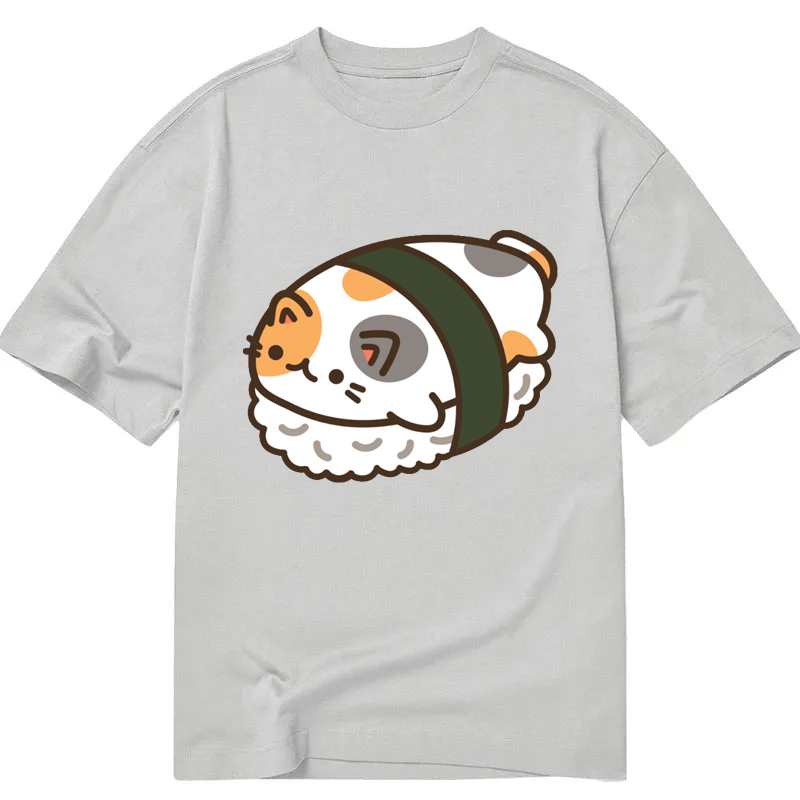Tokyocanvas Sushi Pet Calico Cat Classic T-Shirt