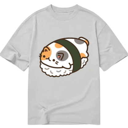 Tokyocanvas Sushi Pet Calico Cat Classic T-Shirt