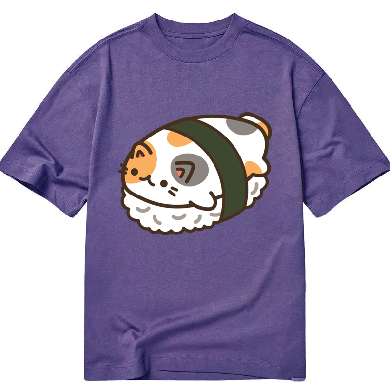Tokyocanvas Sushi Pet Calico Cat Classic T-Shirt