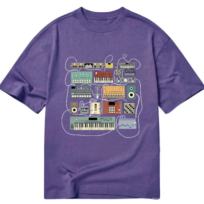 Tokyocanvas Electronic musician Synthesizer and Drum Machine Dj Classic T-Shirt