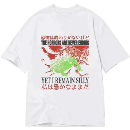 Tokyocanvas The Horrors are Never Ending Classic T-Shirt
