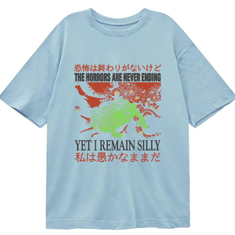 Tokyocanvas The Horrors are Never Ending Classic T-Shirt