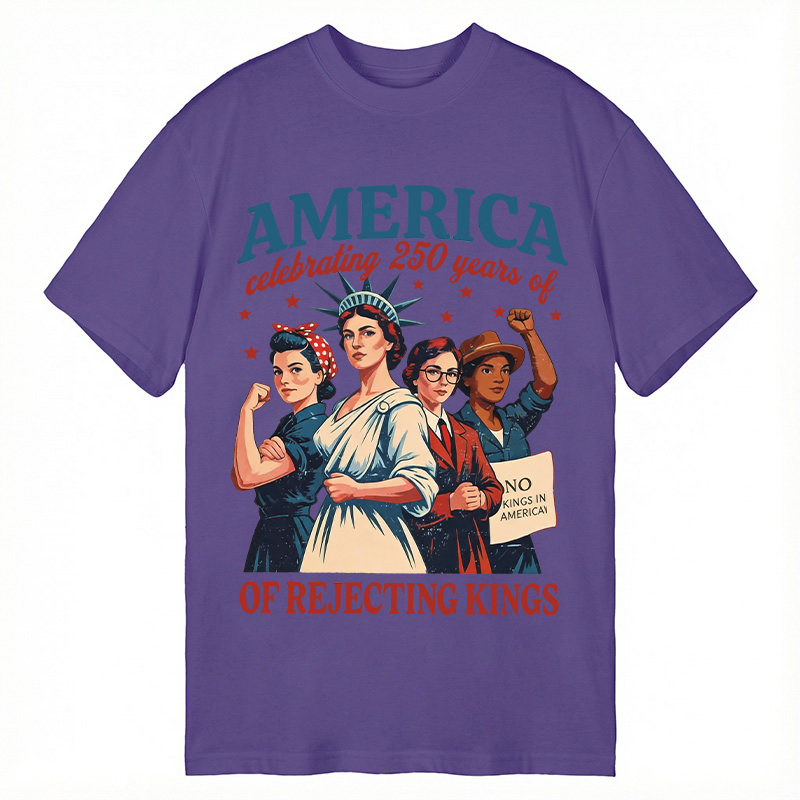 Tokyocanvas America Celebrating 250 Years Of Rejecting Kings Classic T-Shirt