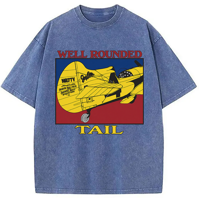 Tokyocanvas Well Rounded Tail Washed T-Shirt