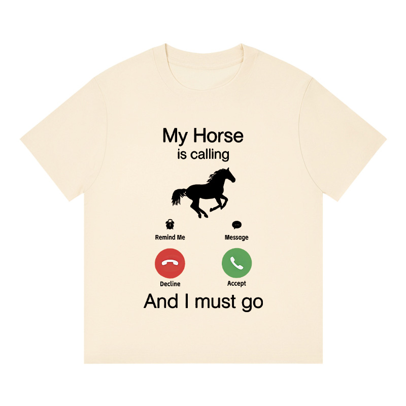 Tokyocanvas My Horse is Calling Boxy T-Shirt