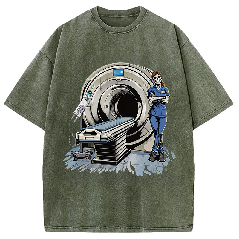 Tokyocanvas RADIATION REAPER Washed T-Shirt