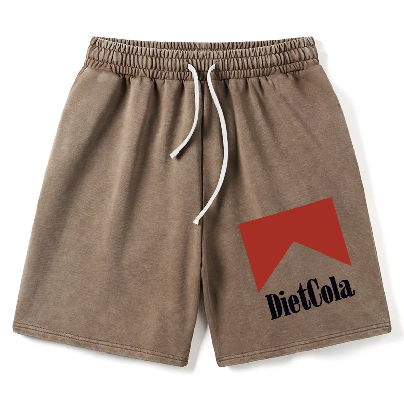 Tokyocanvas Diet Cola Marlboro Washed Short